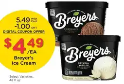 Mariano's Breyer's Ice Cream offer