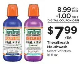 Mariano's TheraBreath Mouthwash offer