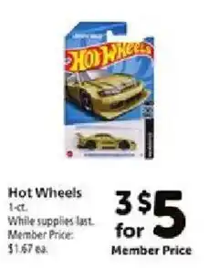 Safeway Hot Wheels offer