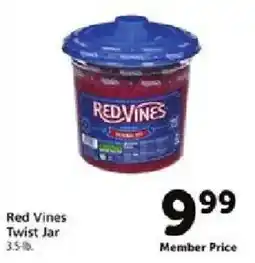 Safeway Red Vines Twist Jar offer
