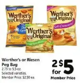 Safeway Werther's Original offer