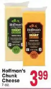 Jewel-Osco Hoffman's Chunk Cheese offer
