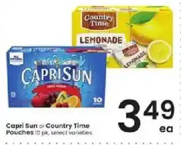 Albertsons Capri Sun or Country Time offer