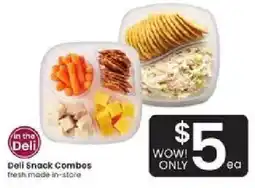 Albertsons In the Deli Deli Snack Combos offer