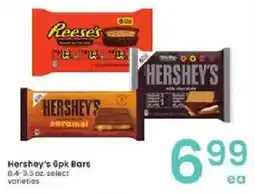 Albertsons Hershey's 6pk Bars offer