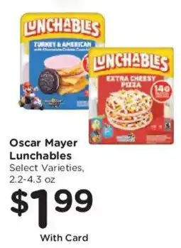 Mariano's Oscar Mayer Lunchables offer