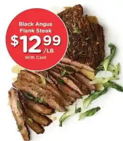 Mariano's Black Angus Flank Steak offer