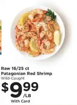 Mariano's Raw Patagonian Red Shrimp offer