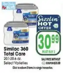 Jewel-Osco Similac 360 Total Care offer