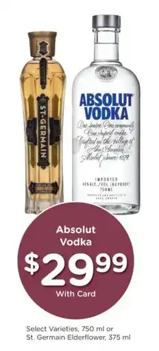 Mariano's Absolut Vodka offer