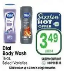 Jewel-Osco Dial Body Wash offer
