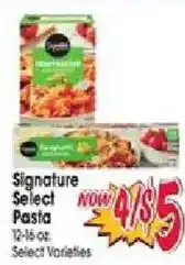 Jewel-Osco Signature Select Pasta offer
