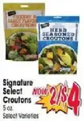 Jewel-Osco Signature Select Croutons offer