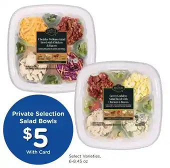 Mariano's Private Selection Salad Bowls offer