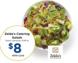 Mariano's Zelda's Catering Salads offer