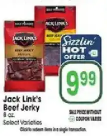 Jewel-Osco Jack Link's Beef Jerky offer