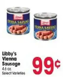Jewel-Osco Libby's vienna sausage offer