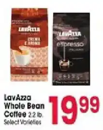 Jewel-Osco Lavazza whole bean coffee offer