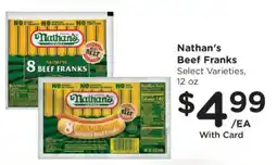 King Soopers Nathan's Beef Franks offer