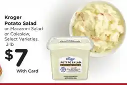 King Soopers Kroger potato salad offer