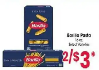 Jewel-Osco Barilla Pasta offer