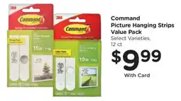 Mariano's Command picture hanging strips offer