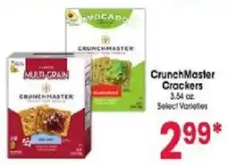 Jewel-Osco CrunchMaster Crackers offer