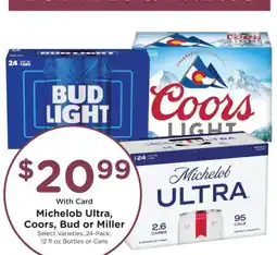 King Soopers Michelob Ultra, Coors, Bud or Miller offer