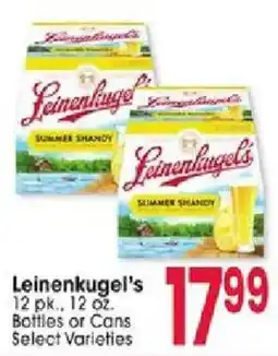 Jewel-Osco Leinenkugel's Summer Shandy offer