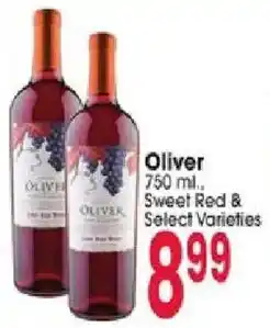Jewel-Osco Oliver Sweet Red & Select Varieties offer
