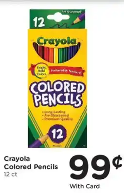Mariano's Crayola Colored Pencils offer