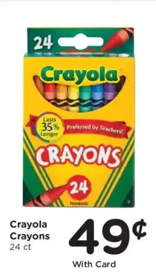 Mariano's Crayola crayons offer