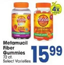 Jewel-Osco Metamucil Fiber Gummies offer