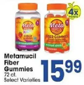 Jewel-Osco Metamucil Fiber Gummies offer