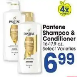 Jewel-Osco Pantene Shampoo & Conditioner offer