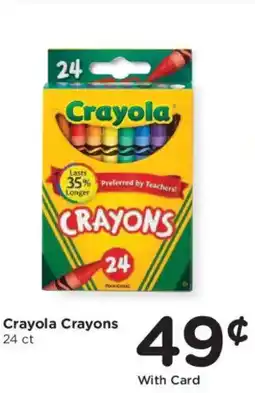 King Soopers Crayola crayons offer