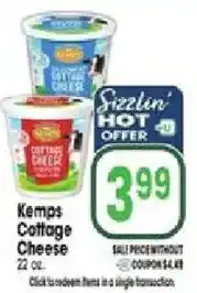 Jewel-Osco Kemps Cottage Cheese offer