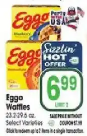 Jewel-Osco Eggo Waffles offer