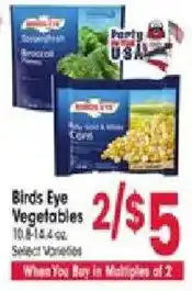 Jewel-Osco Birds Eye Vegetables offer