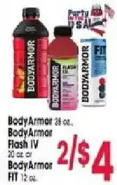 Jewel-Osco BodyArmor Flash IV or BodyArmor FIT offer