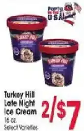 Jewel-Osco Turkey Hill Late Night Ice Cream offer