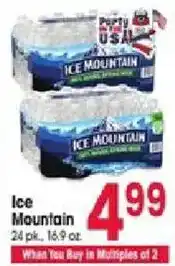 Jewel-Osco Ice Mountain offer