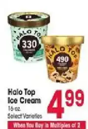 Jewel-Osco Halo Top Ice Cream offer