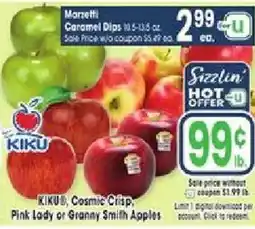 Jewel-Osco Kiku Cosmic Crisp, Pink Lady or Granny Smith Apples offer
