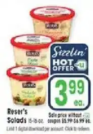 Jewel-Osco Reser's Salads offer