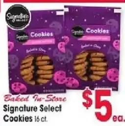 Jewel-Osco Signature Select Cookies offer