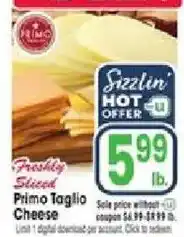 Jewel-Osco Gizzlin' Primo Taglio Cheese offer