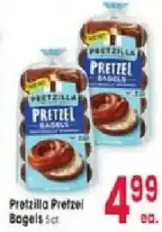 Jewel-Osco Protzilla Pretzel Bagels offer