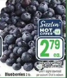 Jewel-Osco Blueberries offer