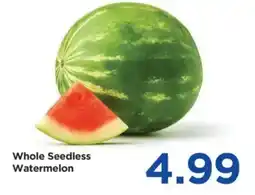 Food 4 Less Whole Seedless Watermelon offer